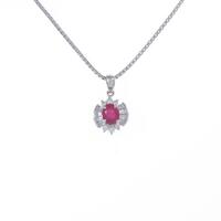 PT ルビーネックレス