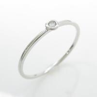 【リメイク】K18WG ダイヤモンドリング