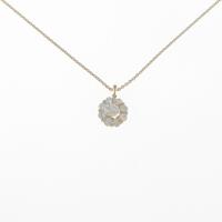 【リメイク】K18YG ダイヤモンドネックレス