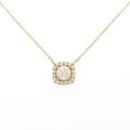 【リメイク】K18YG ダイヤモンドネックレス 0．527ct・H・VS1・VG