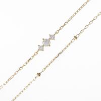 【リメイク】K18YG ダイヤモンドブレスレット