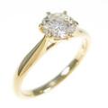 【リメイク】K18YG ダイヤモンドリング 0．595ct・G・VS2・VG