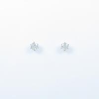 【リメイク】ST／プラチナダイヤモンドピアス 0．201ct・0．214ct・E?F・VVS1・3EX?EX H＆C