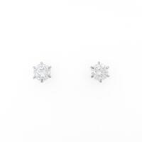 【リメイク】ST／プラチナダイヤモンドピアス 0．335ct・0．341ct・F・VS1・VG?GOOD