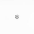 【リメイク】ST／プラチナダイヤモンドピアス 片耳 0．431ct・F・VS2・F