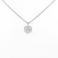 【リメイク】プラチナダイヤモンドネックレス 1．013ct・D・SI2・GOOD
