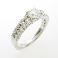 【リメイク】プラチナダイヤモンドリング 0．505ct・D・VVS2・EX H＆C