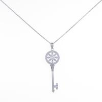 【新品】プラチナダイヤモンドネックレス 0．298ct・E・SI1・VG