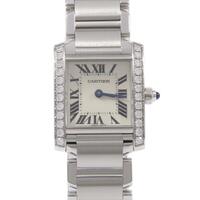 カルティエ W4TA0008 タンクフランセーズ／D クォーツ