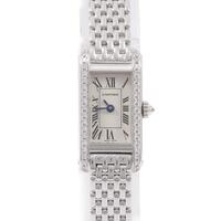 カルティエ WB3026U3 タンクアロンジェ WG／D クォーツ