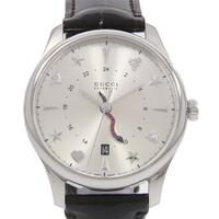 グッチ 126．3／YA126332 Gタイムレス GMT 自動巻