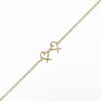 ティファニー ダブルラビングハート ブレスレット