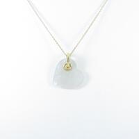 ティファニー ハート マザーオブパールネックレス