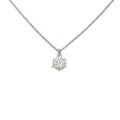 プラチナダイヤモンドネックレス 1．081ct・K・I1・VG