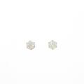 プラチナダイヤモンドピアス 0．290ct・0．306ct・E?F・VS2?SI1・GOOD