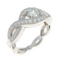 プラチナダイヤモンドリング 0．239ct・E・SI1・VG