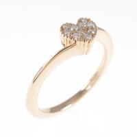 ポンテヴェキオ ハート ダイヤモンドリング