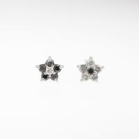 ポンテヴェキオ フラワー ダイヤモンドピアス