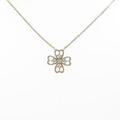 ヴァンドーム クローバー ダイヤモンドネックレス