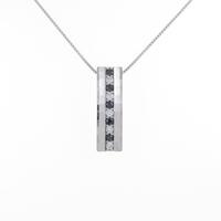 K18WG ダイヤモンドネックレス