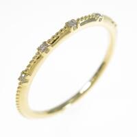 アガット ダイヤモンドリング