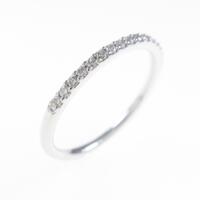 4゜C ダイヤモンドピンキーリング