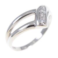 PT スリーストーン ダイヤモンドリング