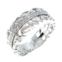 K18WG ダイヤモンドリング