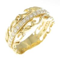 【リメイク】K18YG ダイヤモンドリング