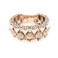 K18PG ダイヤモンドリング