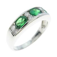 PT グリーンガーネットリング