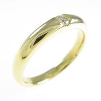 K18YG ダイヤモンドリング