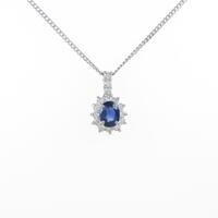 PT サファイヤネックレス