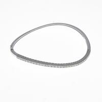 750WG ダイヤモンドバングル