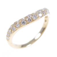 K18YG ダイヤモンドリング