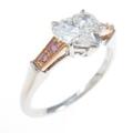 ハリーウィンストン ハート ダイヤモンドリング 0．80ct