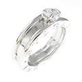ブルガリ B．zero1 リング 0．340ct・D・VVS2
