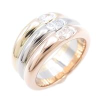 カルティエ 3コール エリプス リング