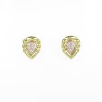 K18YG／K18PG ダイヤモンドピアス