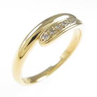 K18YG ダイヤモンドリング