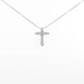 PT クロス ダイヤモンドネックレス