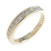 K18YG フルエタニティ ダイヤモンドリング