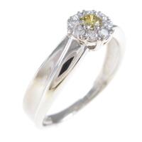 PT フラワー ダイヤモンドリング