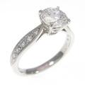 【リメイク】プラチナダイヤモンドリング 1．037ct・G・SI2・VG