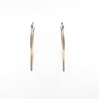 K18PG ハート ピアス