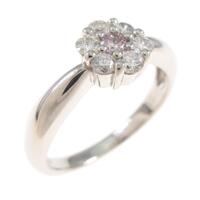 PT フラワー ダイヤモンドリング