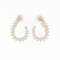 タサキ ダイヤモンドイヤリング