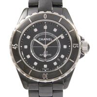 シャネル H1626 J12 38mmセラミック・12P 自動巻