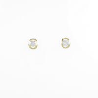 K18YG ダイヤモンドピアス