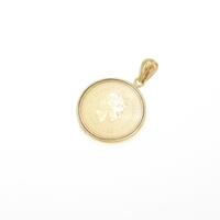 18KYG（枠） コイン ペンダント